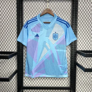 Camisa Seleção Espanha Goleiro 2024/25 Adidas Azul