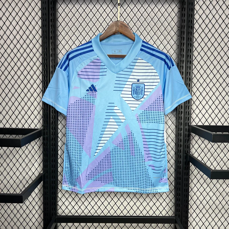 1741425b_800x Camisa Seleção Espanha Goleiro 2024/25 Adidas Azul - Imagem 1
