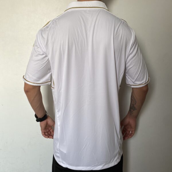 Camisa Retrô Real Madrid Home 2011/2012 Adidas Branca - Imagem 2