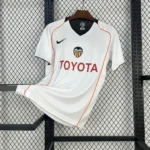 Camisa Retrô Clássica Valência Home 2004/05 Nike Total 90
