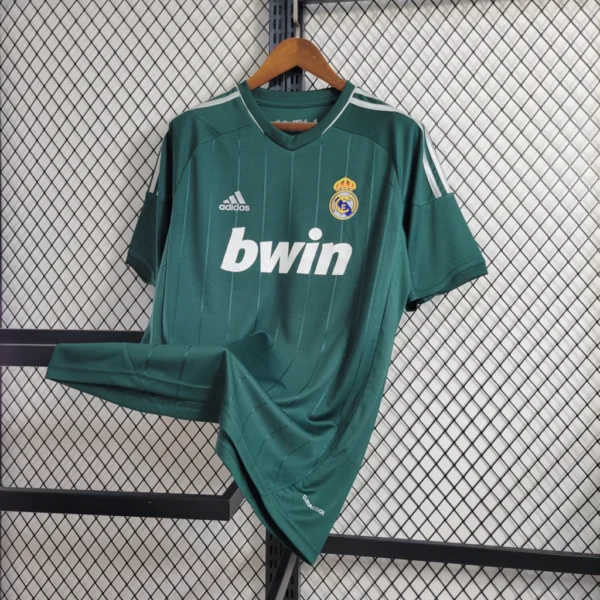 Camisa Retrô Real Madrid Third 2012/2013 Adidas Verde - Imagem 2