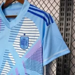Camisa Seleção Espanha Goleiro 2024/25 Adidas Azul - Imagem 4