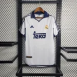 Camisa Retrô Real Madrid Home 2000/2001 Adidas Branca