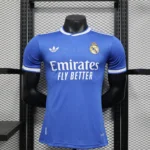 Camisa Real Madrid Third Versão Jogador 2025/2026 Adidas Azul