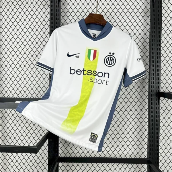 Camisa Inter de Milão Away Versão Torcedor - Valentino Rossi - 2025 Branca Nike - Imagem 6