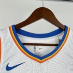 Camiseta Regata Basquete NBA OKC Oklahoma Thunder Association Edition 2025 Branca Nike - Imagem 3