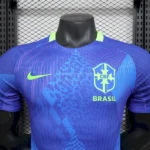 Camisa Brasil Seleção Brasileira Away Versão Jogador Masculina Azul 25/2026 Nike - Imagem 2