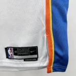 Camiseta Regata Basquete NBA OKC Oklahoma Thunder Association Edition 2025 Branca Nike - Imagem 15
