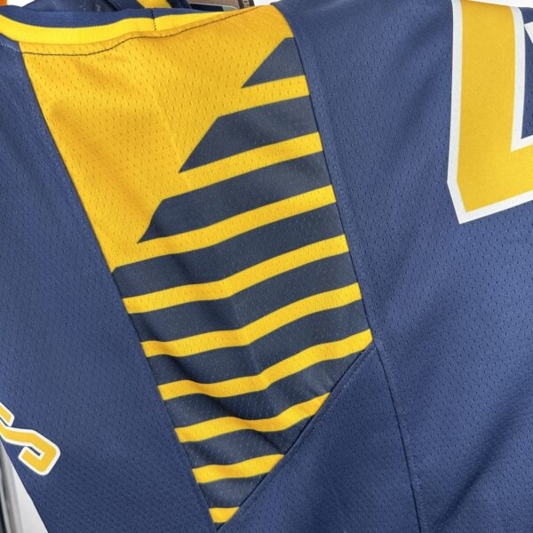 Camiseta Regata Basquete NBA Indiana Pacers 0 Tyrese Haliburton Icon Edition 2025 Azul Nike - Imagem 4