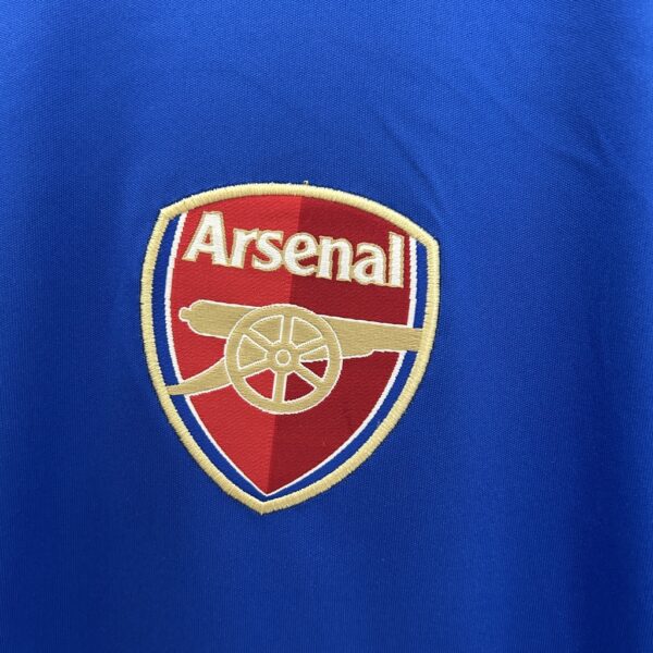 Camisa Rêtro Arsenal Away 2004/2005 Nike - Azul - Total 90 - Imagem 3