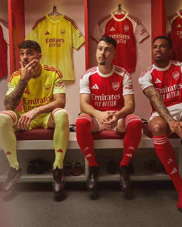 Camisa Arsenal Home Versão Jogador 25/2026 Adidas - Imagem 7
