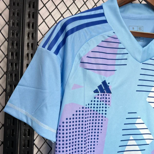 Camisa Seleção Espanha Goleiro 2024/25 Adidas Azul - Imagem 3