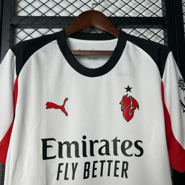 Camisa Milan Away Versão Torcedor 2025/26 Puma Branca - Imagem 2