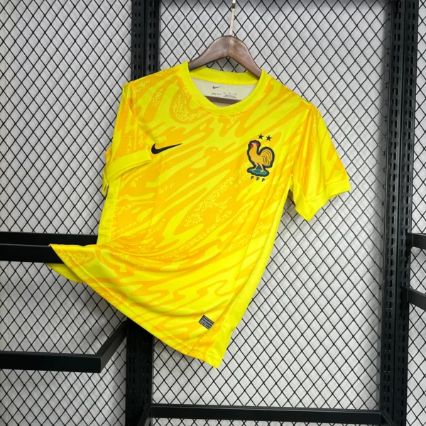 Camisa Seleção França Goleiro 2024/25 Nike Amarelo - Imagem 2
