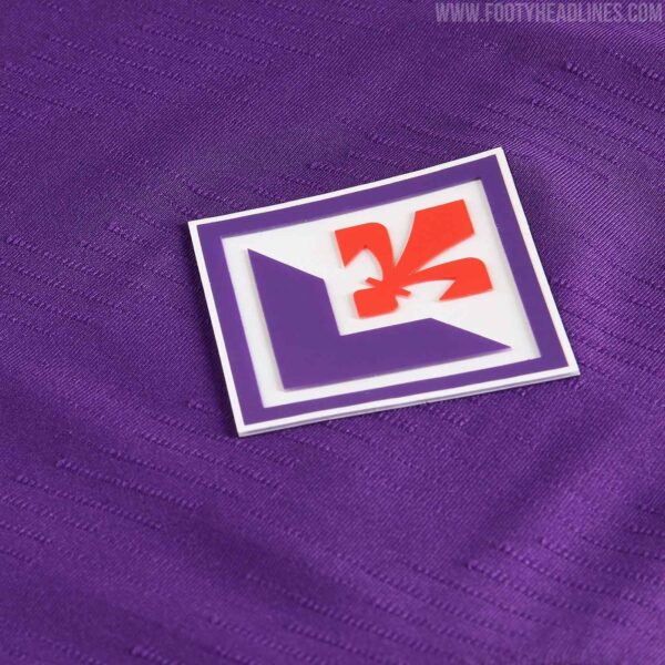 Camisa Fiorentina Home Versão Jogador 25/2026 Kappa Roxa - Imagem 3