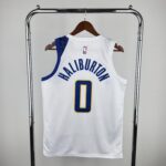 Camiseta Regata NBA Indiana Pacers Nike City Edition Swingman 0 Tyrese Haliburton Branca 2020 Nike - Imagem 10