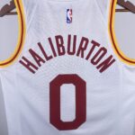 Camiseta Regata NBA Indiana Pacers Nike Classic Edition Swingman 0 Tyrese Haliburton Branca 2020 Nike - Imagem 6