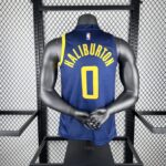 Camiseta Regata NBA Indiana Pacers Nike City Edition Swingman 0 Tyrese Haliburton Azul 2018 Nike - Imagem 2