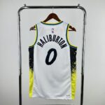 Camiseta Regata NBA Indiana Pacers Nike City Edition Swingman 0 Tyrese Haliburton Branca 2025 Nike - Imagem 13