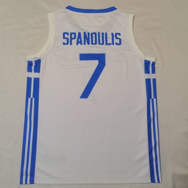 Camiseta Regata Basquete Seleção Grécia 2022 Nike Branca - Imagem 2