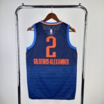 Camiseta Regata Basquete NBA OKC Oklahoma Thunder 2 Shai Gilgeous-Alexander City Edition 2018 Nike - Imagem 11