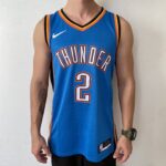 Camiseta Regata Basquete NBA OKC Oklahoma Thunder 2 Gilgeous-Alexander Icon Edition 2025 Azul Nike