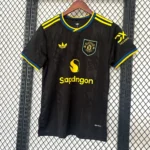 Camisa Manchester United Third Versão Torcedor 25/2026 Adidas Preta