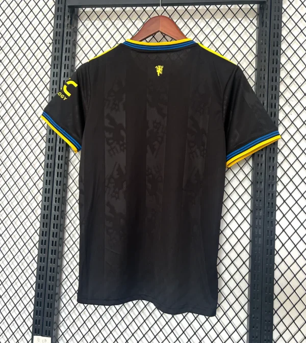Camisa Manchester United Third Versão Torcedor 25/2026 Adidas Preta - Imagem 2
