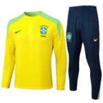 Conjunto Treino Brasil Casaco Jaqueta e Calça Longa 2024 Nike
