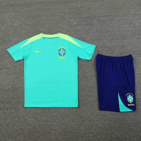 Conjunto Camisa e Calção Treino Brasil Torcedor 2025 Nike - Imagem 4