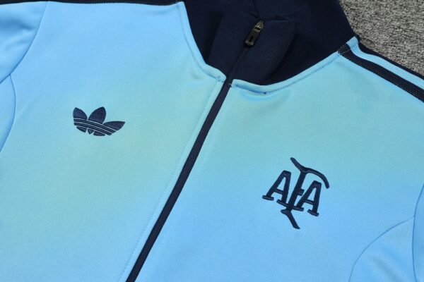 Conjunto Treino Argentina Casaco Jaqueta e Calça Longa 2025 Adidas - Imagem 4