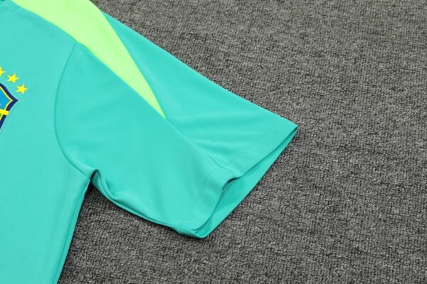 Conjunto Camisa e Calção Treino Brasil Torcedor 2025 Nike - Imagem 7