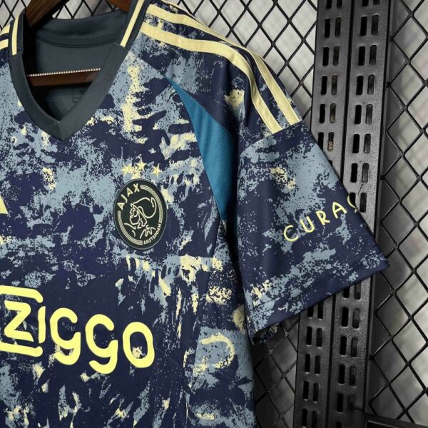 Camisa Ajax Away Versão Torcedor 24/2025 Azul Adidas - Imagem 3