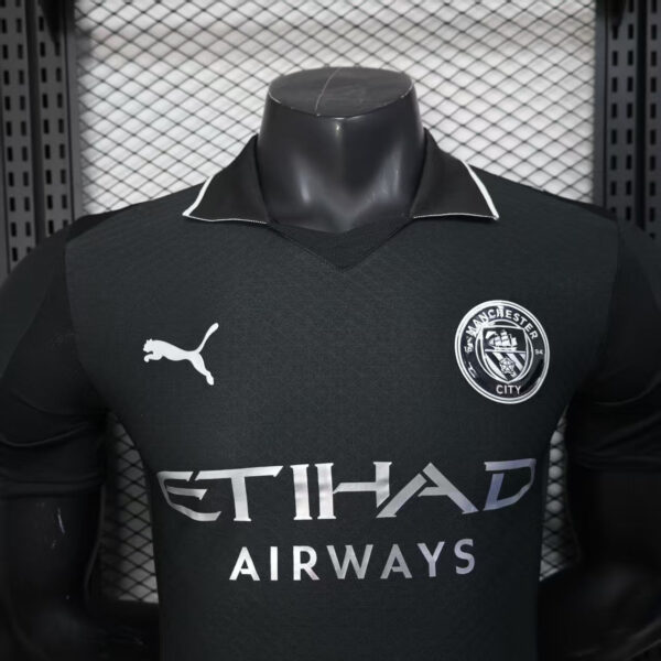Camisa Manchester City Versão Jogador 25/2026 Preta Puma - Imagem 2