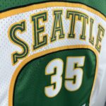 Camiseta Regata NBA Seattle Supersonics 35 Durant Mitchell & Ness Verde 2007/08 - Imagem 2