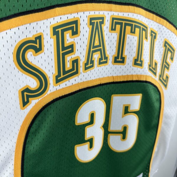 Camiseta Regata NBA Seattle Supersonics 35 Durant Mitchell & Ness Verde 2007/08 - Imagem 2