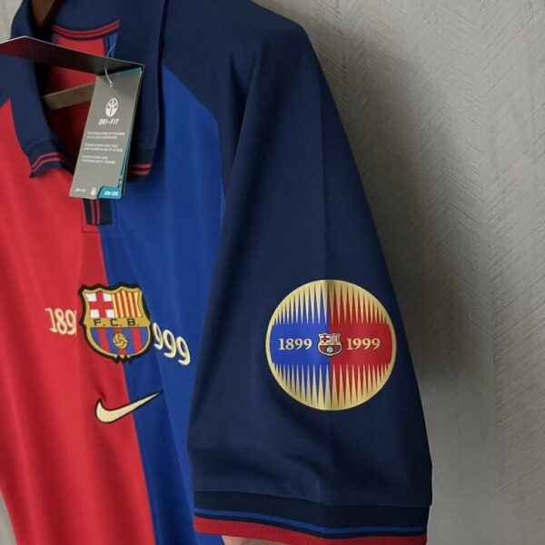 Camisa Retrô Barcelona 100th Aniversário 1999 Nike - Imagem 4