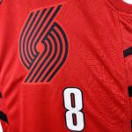 Camiseta Regata Basquete NBA Portland Trail Blazers Statement Edition 2025 Vermelha Nike - Imagem 3