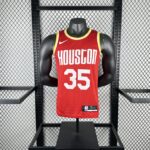Camiseta Regata Basquete NBA Retrô Houston Rockets City 7 Durant Edição Anos 90 Vermelha 2025 Nike