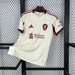 Camisa Liverpool Away Versão Torcedor 2025/2026 Branca Adidas - Imagem 3
