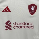 Camisa Liverpool Away Versão Torcedor 2025/2026 Branca Adidas - Imagem 4
