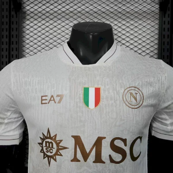 Camisa Napoli Away Versão Jogador 25/2026 EA7 Armani - Imagem 2