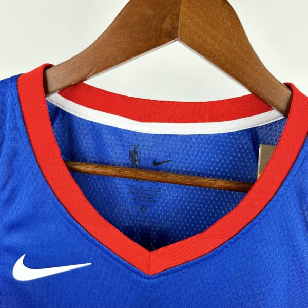 Camiseta Regata Basquete NBA Sacramento Kings 8 Lavine City Edition 2025 Azul Nike - Imagem 3