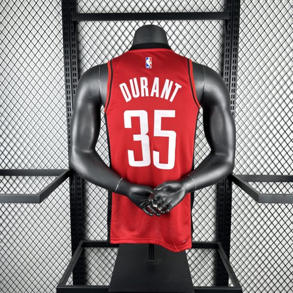 Camiseta Regata Basquete NBA Houston Rockets 7 Durant Icon Edition Vermelha 2025 Nike - Imagem 2