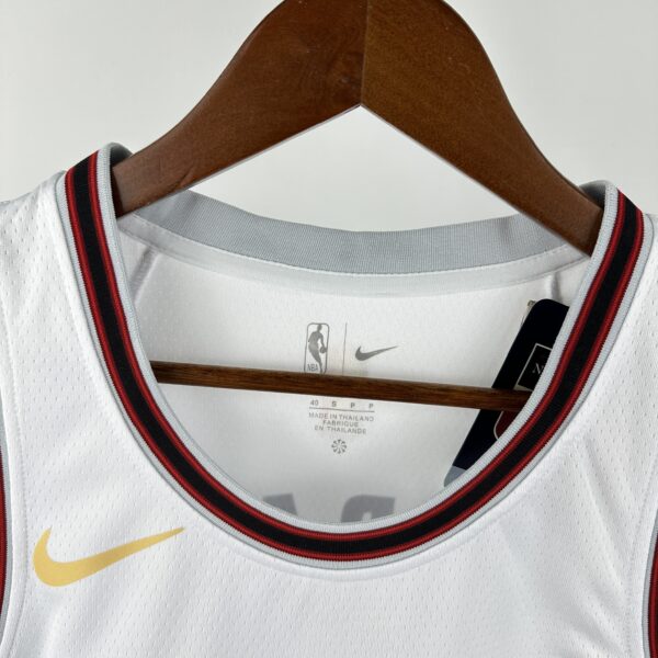 Camiseta Regata Basquete NBA Houston Rockets City 7 Durant Edition Branca 2025 Nike - Imagem 3
