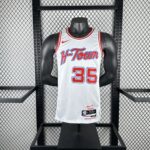Camiseta Regata Basquete NBA Houston Rockets City Hi-Town 7 Durant Edition Branca 2025 Nike