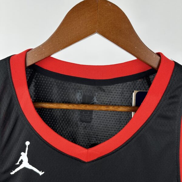Camiseta Regata Basquete NBA Houston Rockets 7 Durant Statement Edition Preta 2025 Jordan - Imagem 4