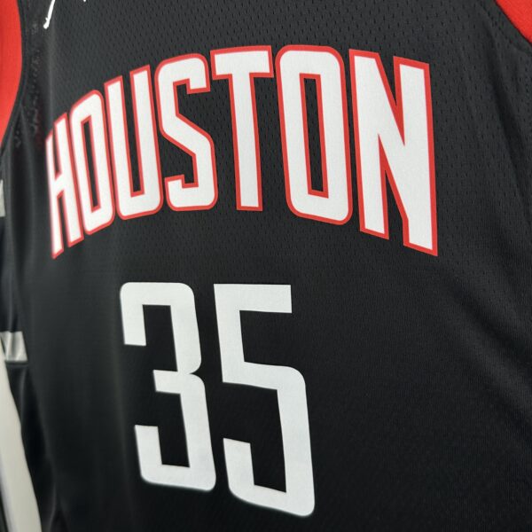 Camiseta Regata Basquete NBA Houston Rockets 7 Durant Statement Edition Preta 2025 Jordan - Imagem 5