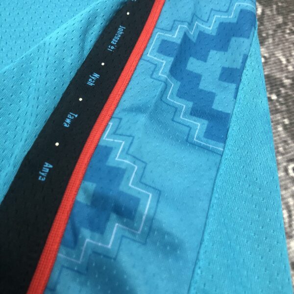 Camiseta Regata Basquete NBA Phoenix Suns 35 Durant City Edition 2025 Azul Nike - Imagem 8