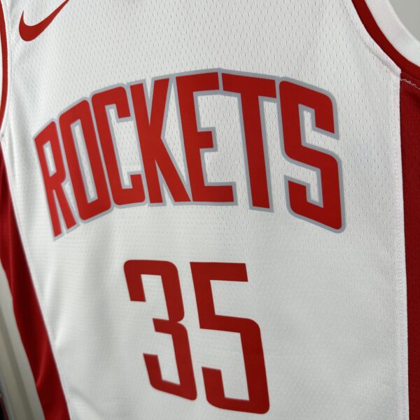 Camiseta Regata Basquete NBA Houston Rockets 35 Durant Association Edition Branca 2025 Nike - Imagem 5